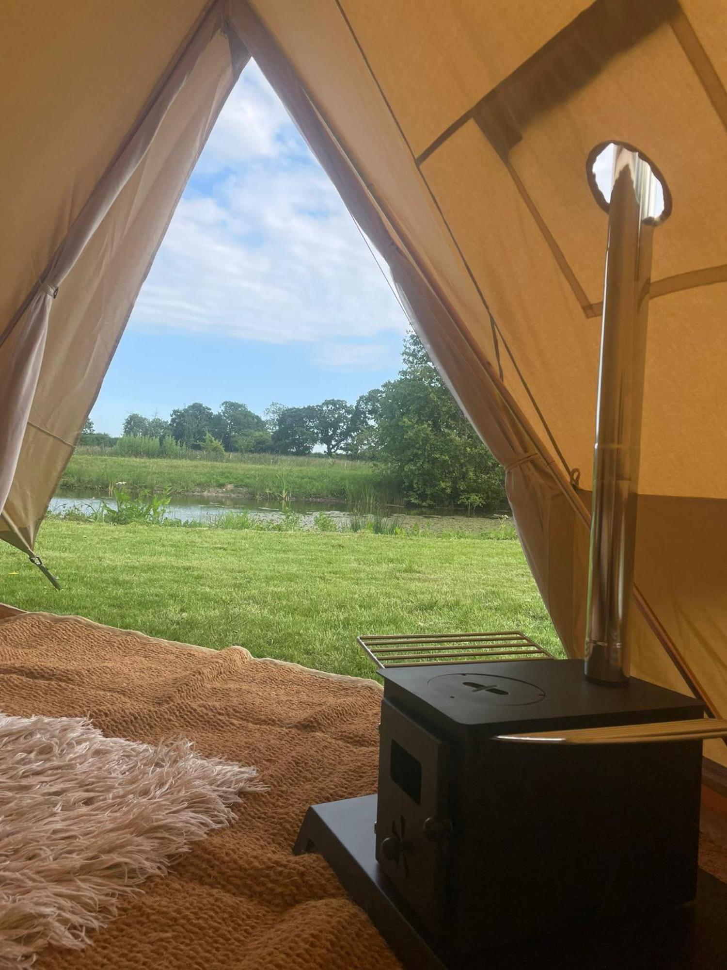 Bell Tent North Yorkshire Buitenkant foto