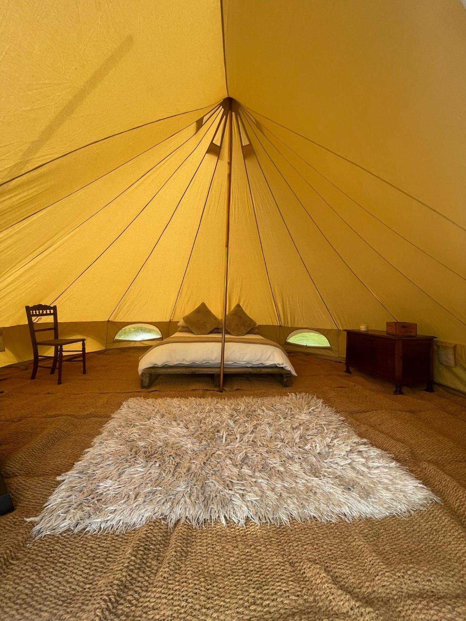 Bell Tent North Yorkshire Buitenkant foto
