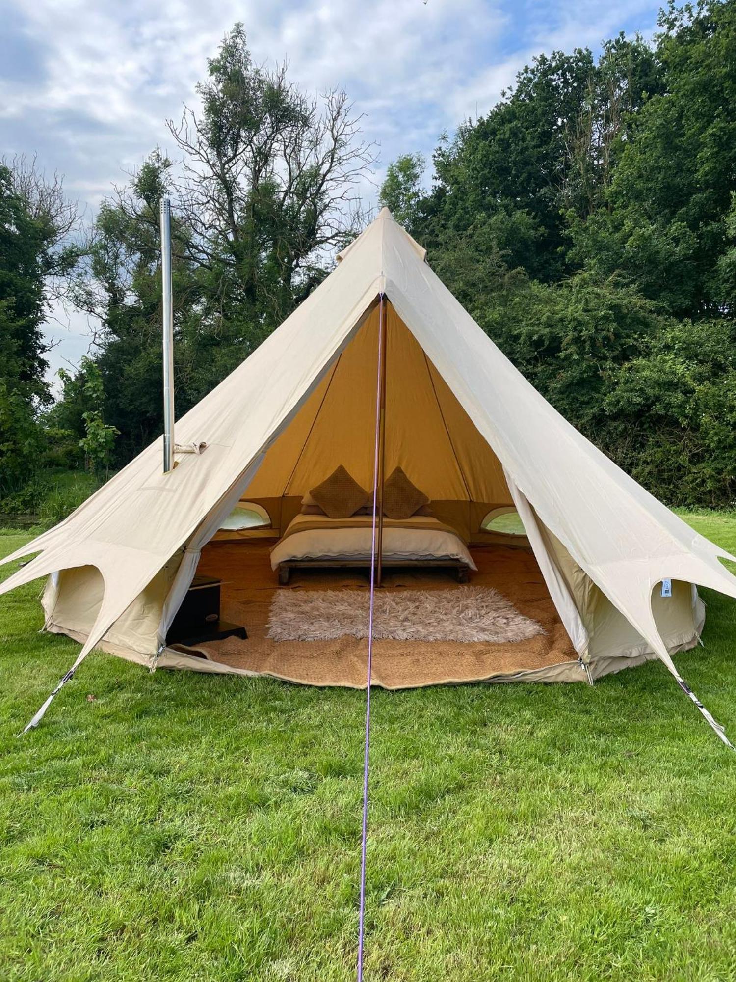 Bell Tent North Yorkshire Buitenkant foto