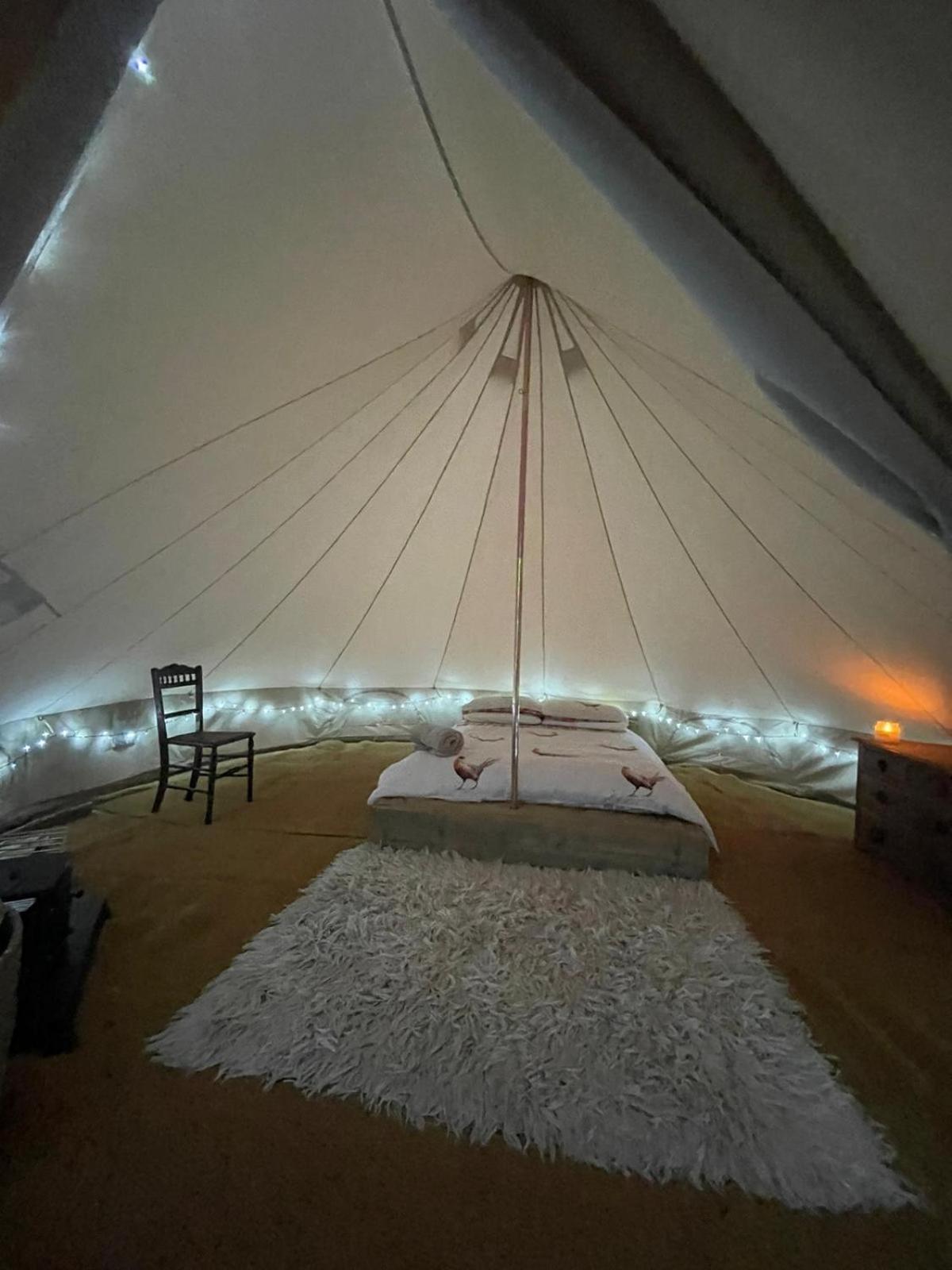 Bell Tent North Yorkshire Buitenkant foto