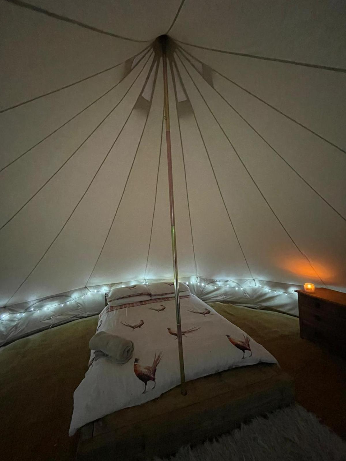 Bell Tent North Yorkshire Buitenkant foto