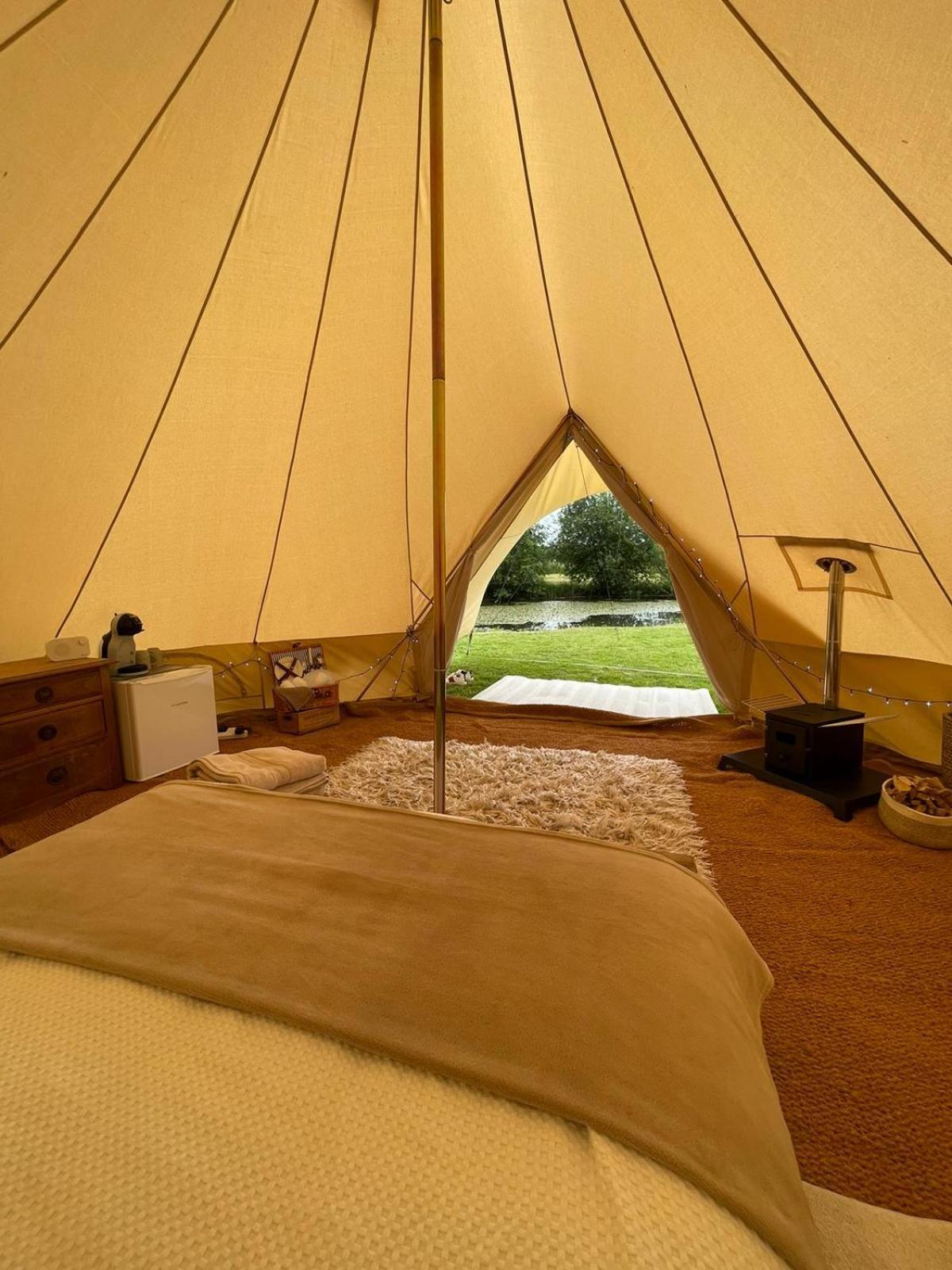 Bell Tent North Yorkshire Buitenkant foto